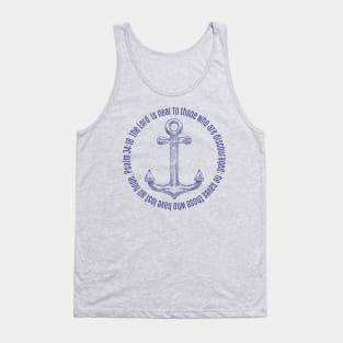 Psalm 34:18-Saved from lost hope Tank Top